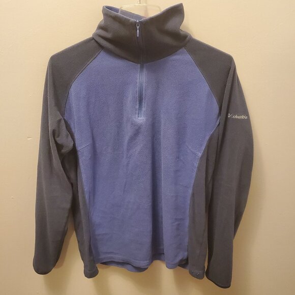 Women's Columbia Lightweight Fleece pullover top, Size XL, Blue, Good Condition! - Picture 1 of 3